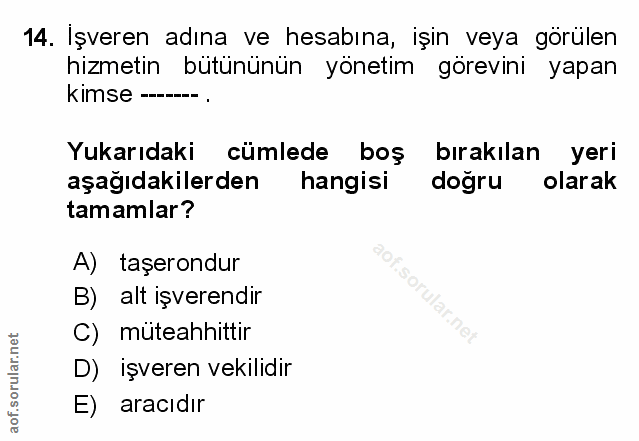 Soru 14