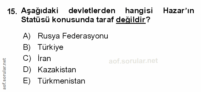 Soru 15
