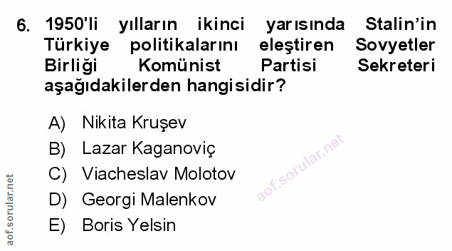 Soru 6