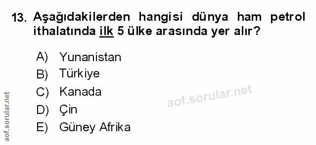 Soru 13