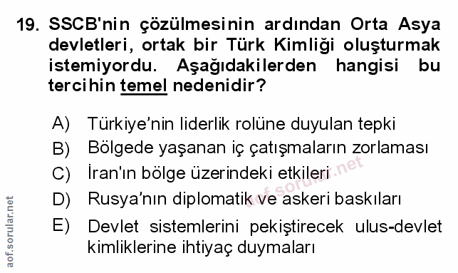 Soru 19