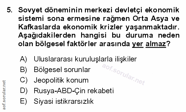 Soru 5