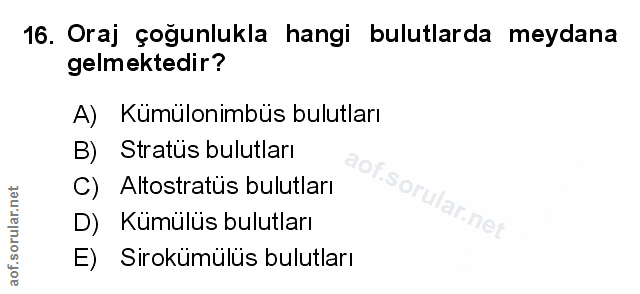 Soru 16
