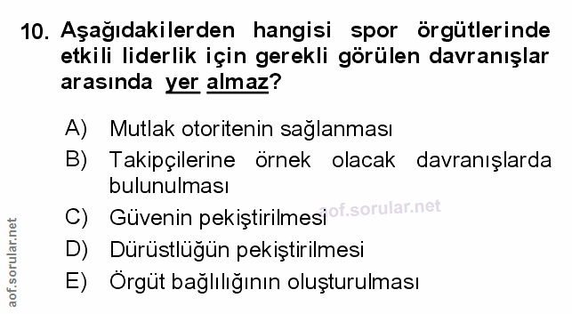 Soru 10