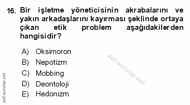 Soru 16