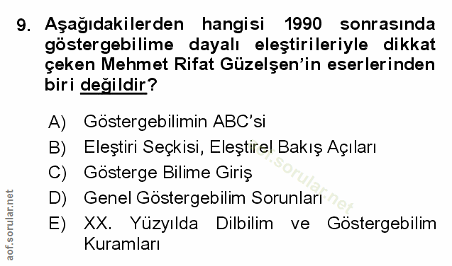 Soru 9