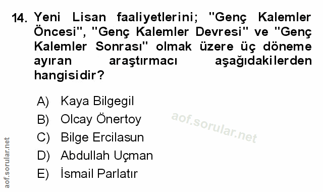 Soru 14