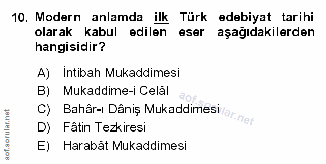 Soru 10