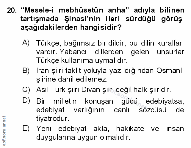 Soru 20