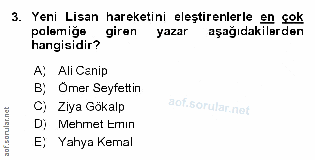 Soru 3