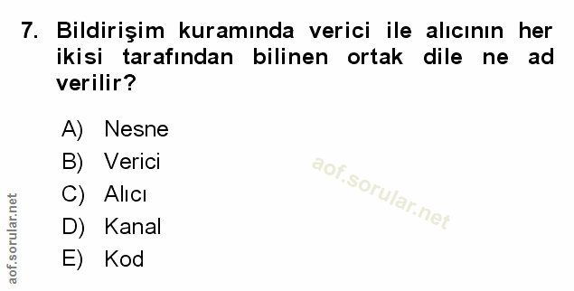 Soru 7