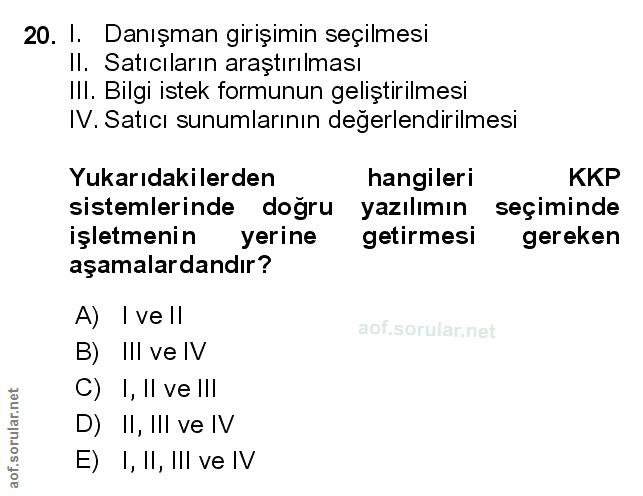 Soru 20