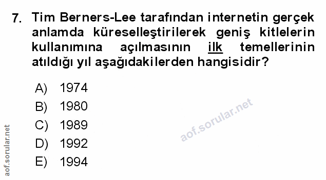 Soru 7
