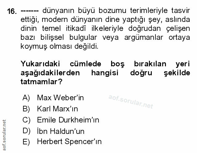 Soru 16