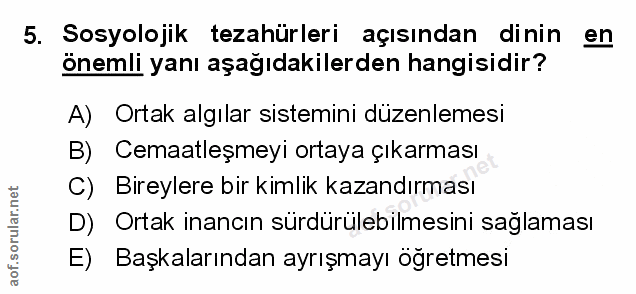 Soru 5