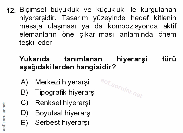 Soru 12
