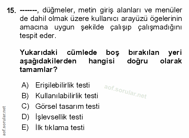 Soru 15