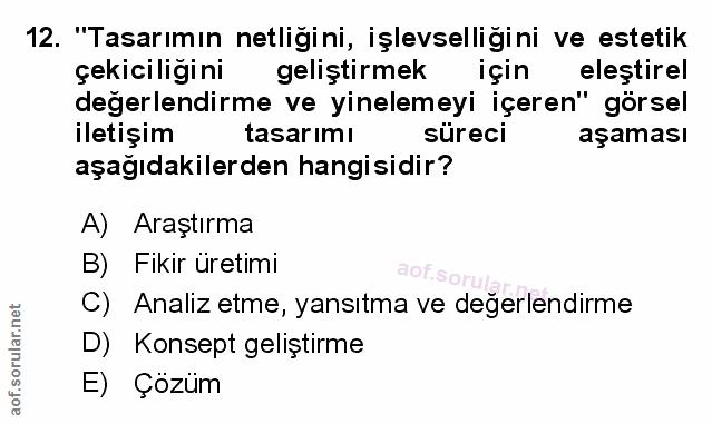 Soru 12