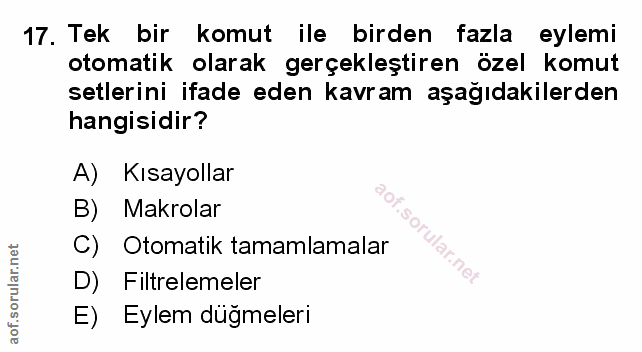 Soru 17