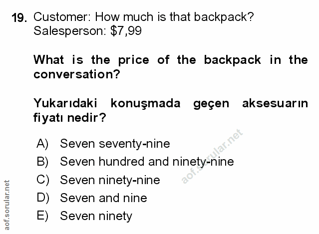 Soru 19