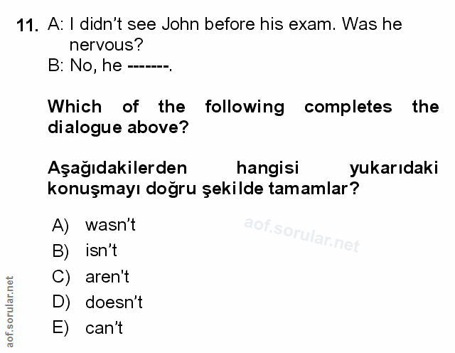 Soru 11