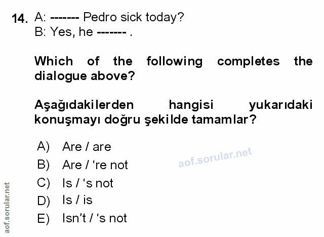 Soru 14