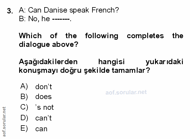 Soru 3