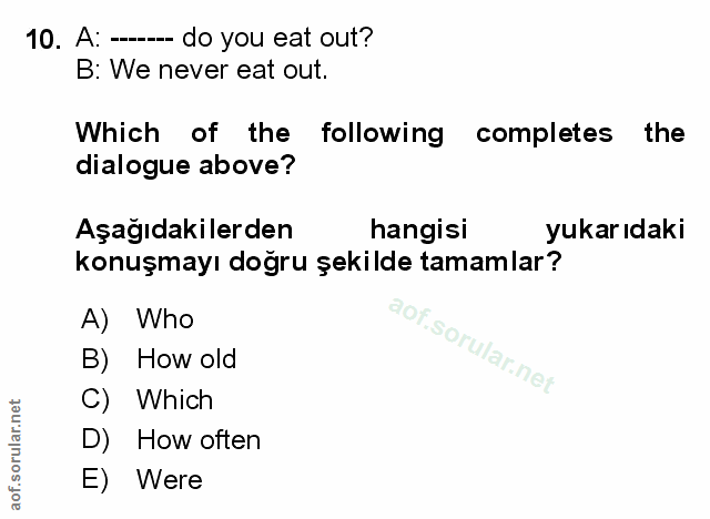 Soru 10
