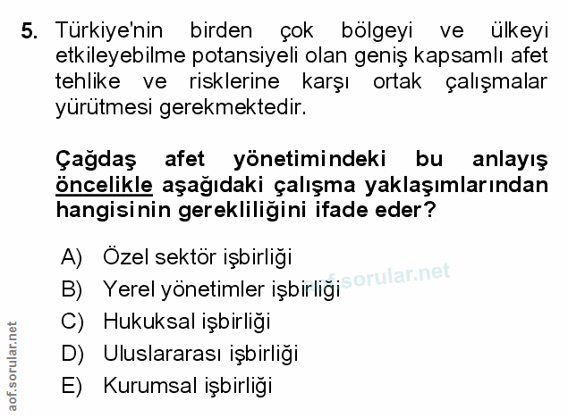Soru 5