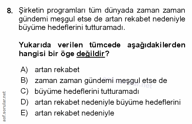 Soru 8