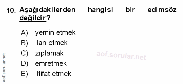 Soru 10