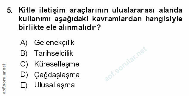 Soru 5