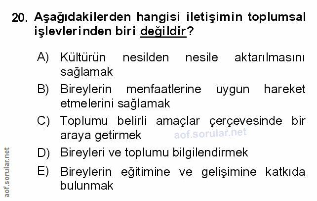 Soru 20