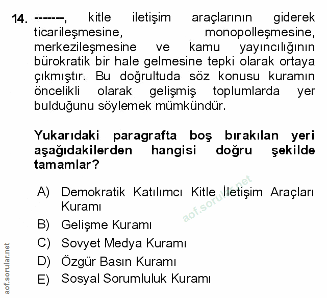 Soru 14