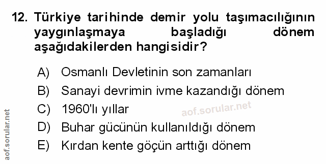 Soru 12