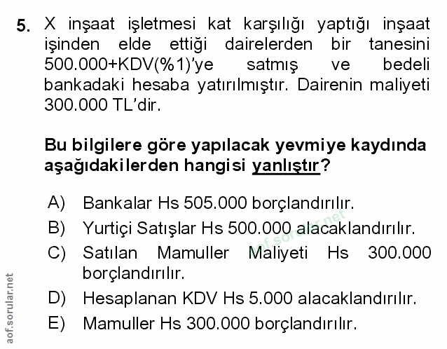 Soru 5