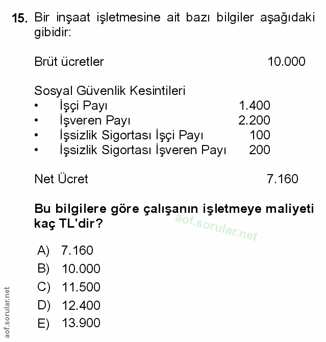 Soru 15