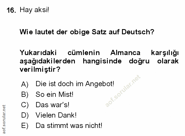 Soru 16