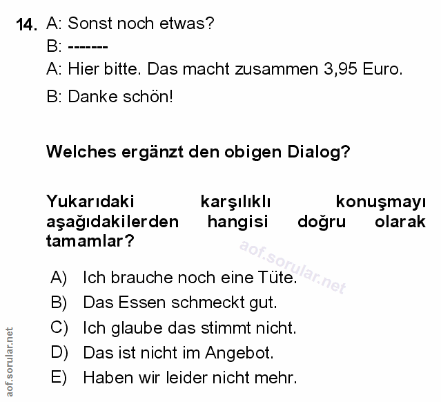 Soru 14