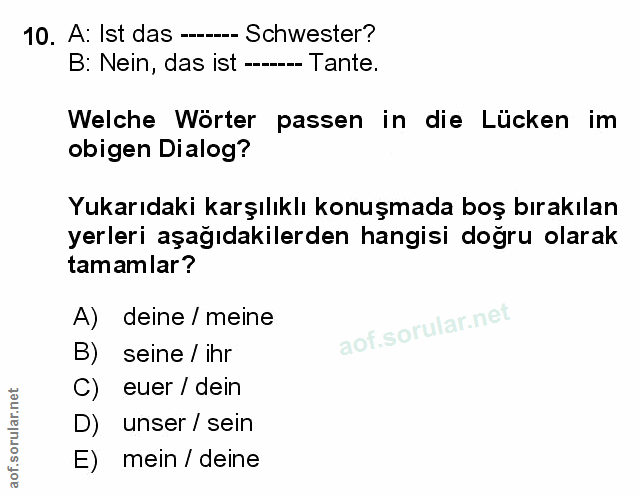 Soru 10