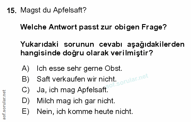 Soru 15