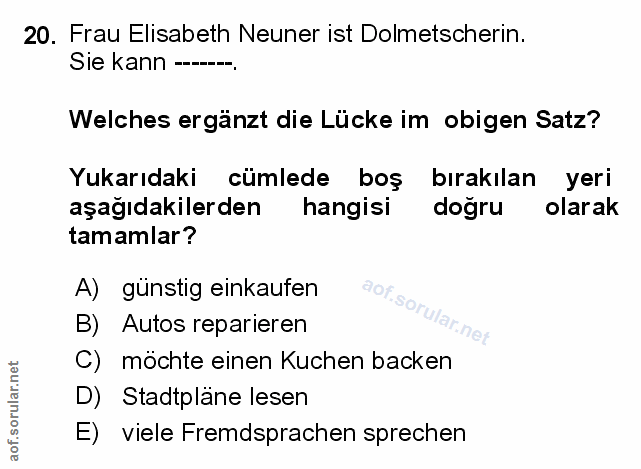 Soru 20