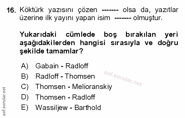 Soru 16