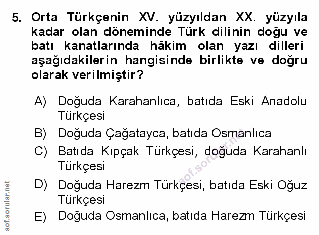 Soru 5
