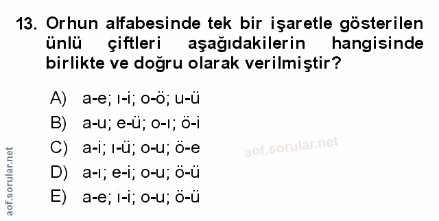 Soru 13