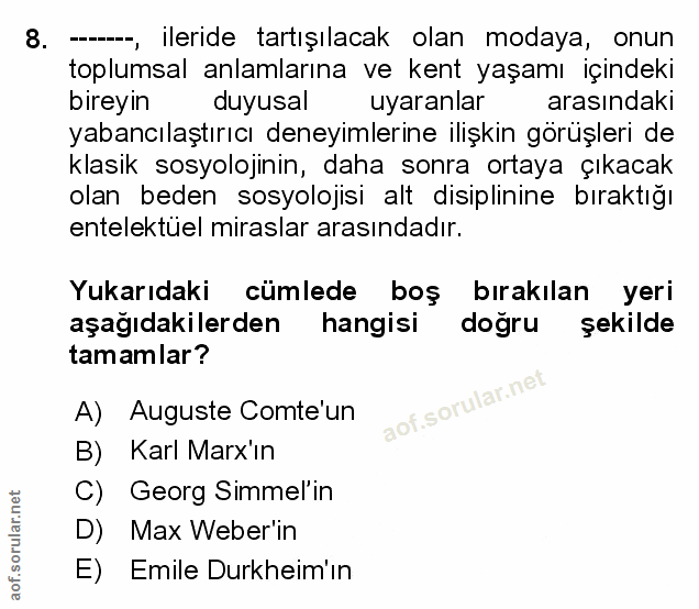 Soru 8