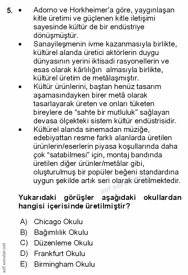 Soru 5