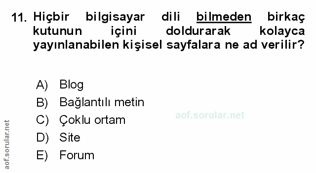 Soru 11