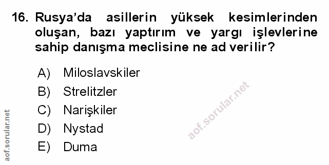 Soru 16