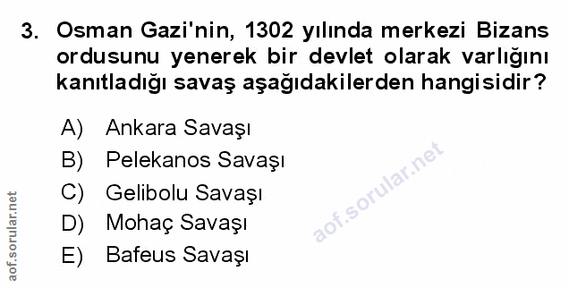 Soru 3